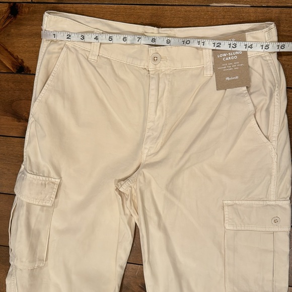 Madewell NWT Low Slung Straight Cargo Pants - Picture 10 of 13